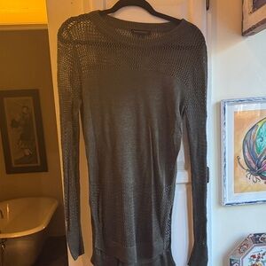 Banana Republic Olive Green Knit Top